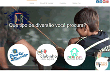 Tablet Screenshot of divertirerecrear.com.br